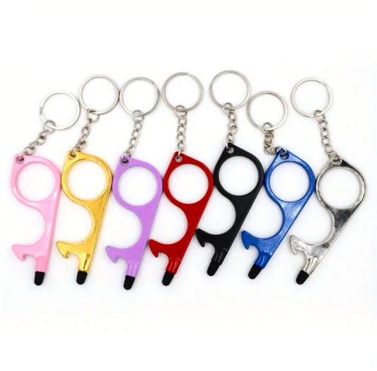 Touch-Free Door Opener Keychain – Stay Safe & Germ-Free